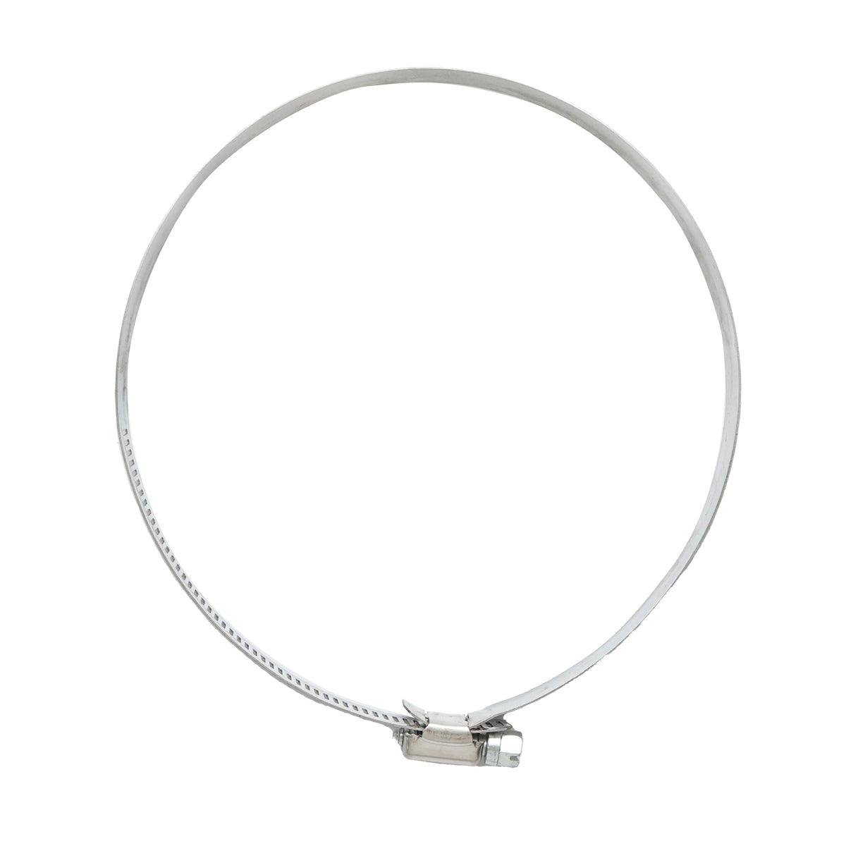 Adjustable stainless steel hose clamp 130-152mm