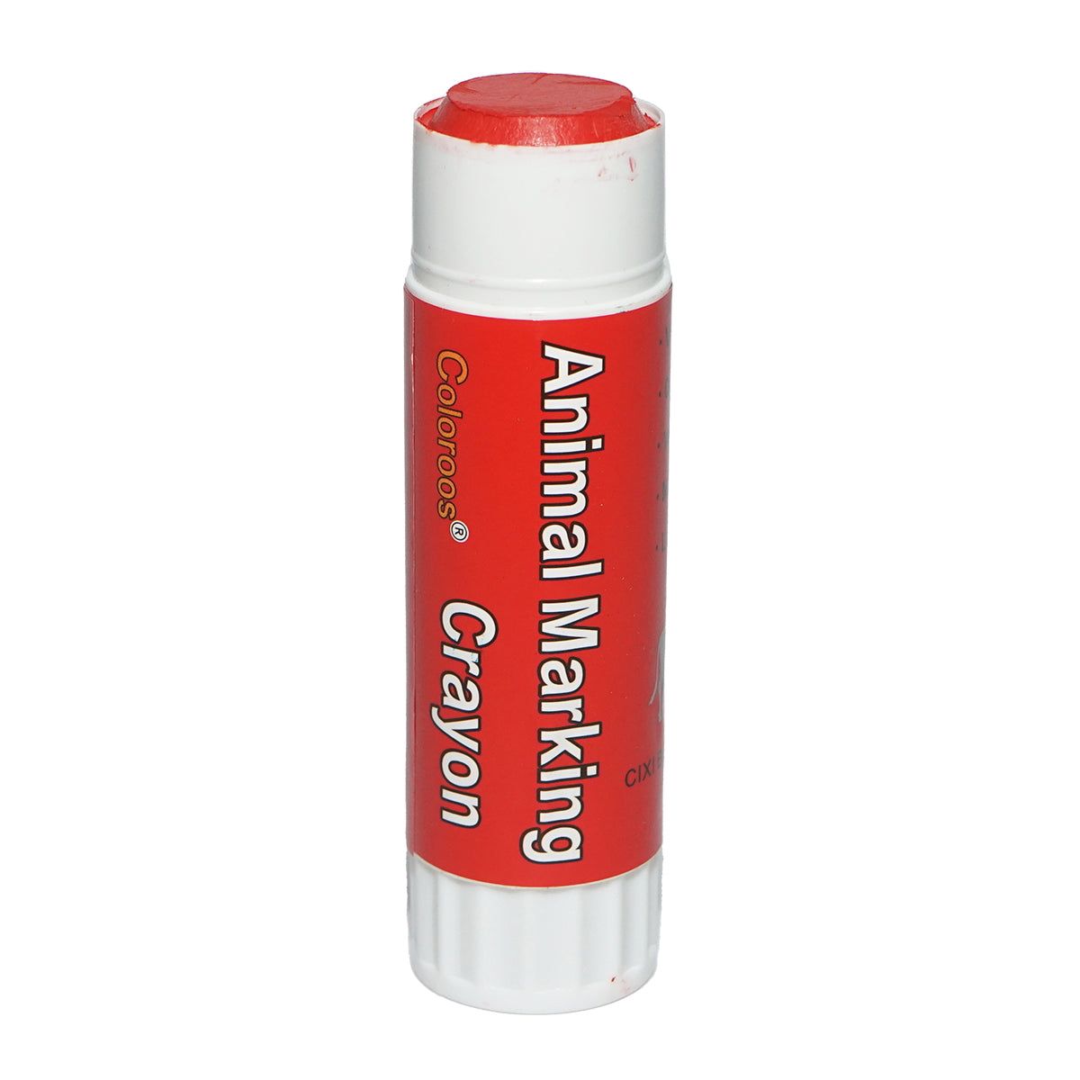 Red marker for marking animals