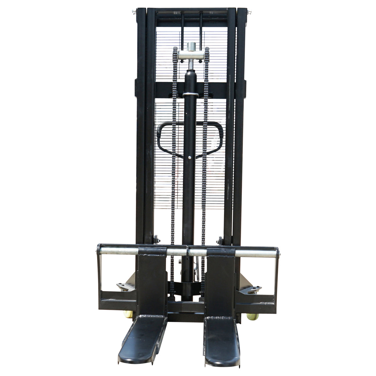Manual pallet jack with a maximum load of 1.5T, lift height 2500mm, forks 1150mm Breckner Germany