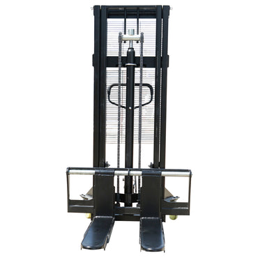 Manual pallet jack with a maximum load of 1.5T, lift height 2500mm, forks 1150mm Breckner Germany