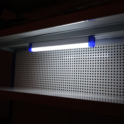 30W LED lamp, 6500K with magnetic attachment and rechargeable battery 1800mAh 320x23x38mm IP20 Breckner Germany