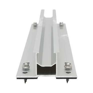 Sina mini 385x35mm profile H with screws and EPDM seal for solar panel mounting system B 24 mm