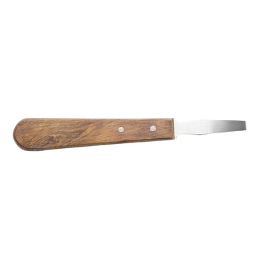 Double-edged reneta with hook for cleaning hooves, 160mm Breckner Germany