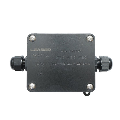 Sealed junction box with presets 41A 450V AC, 2 ways 4-18mm IP68 Leader