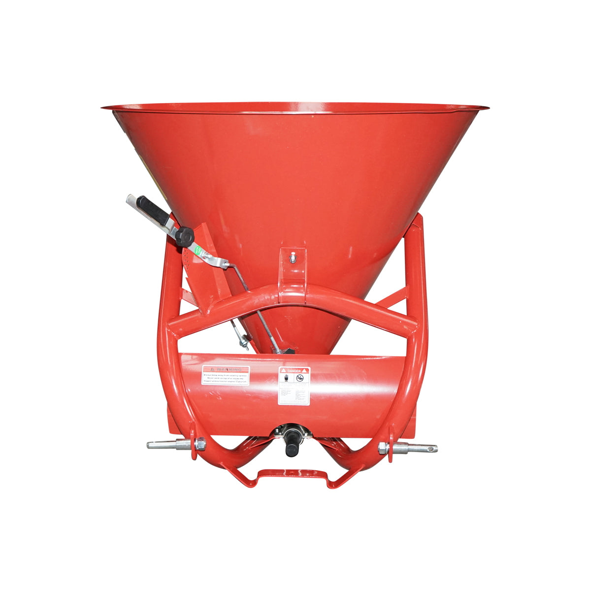 385 Kg fertilizer spreader for tractor with cardan