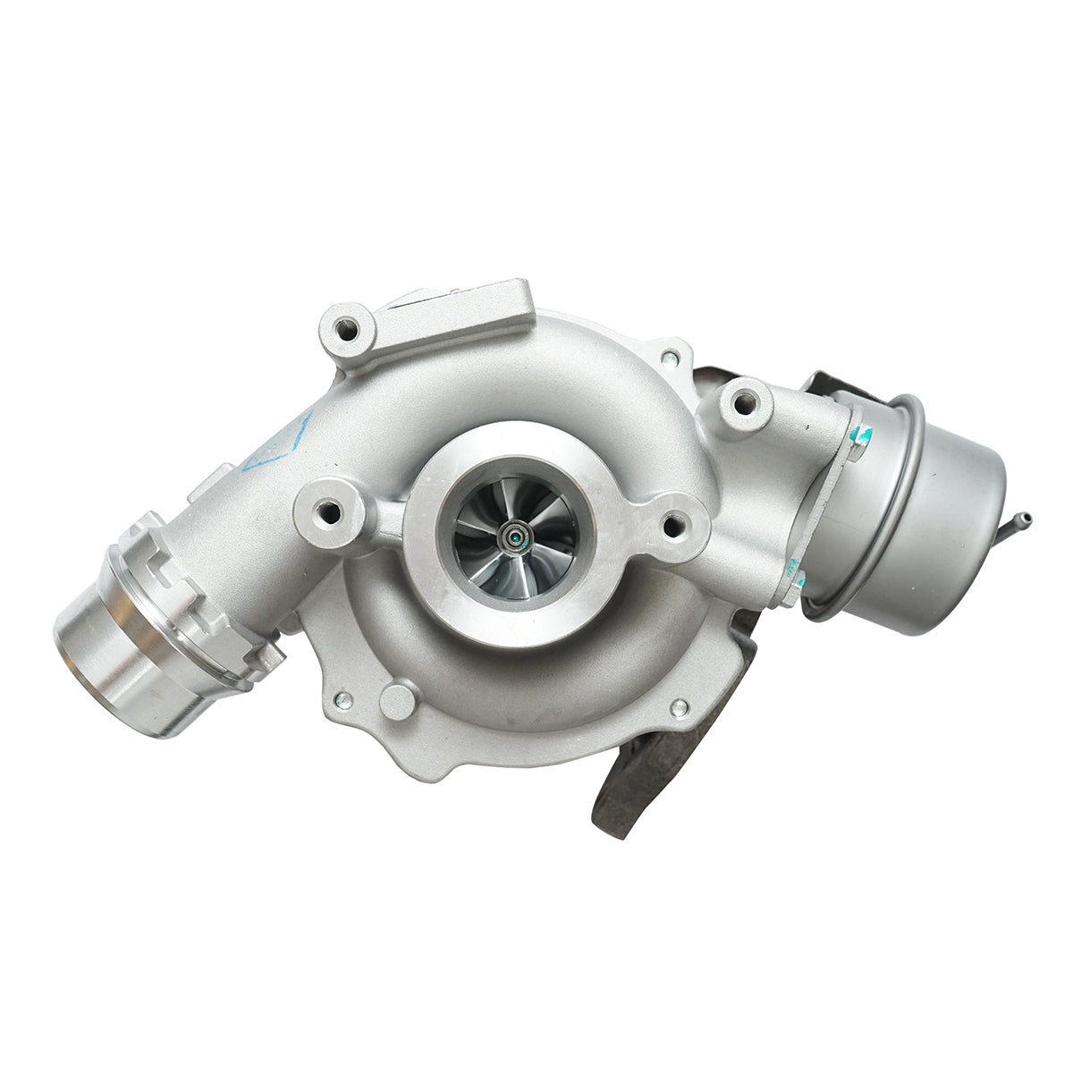 Turbo Renault Scenic III 1.5 DCI Euro 6, Dacia Duster 1.5 DCI Euro 6 engine code K9K EURO 6, K9K OEM codes 144111232R, 1441142556R, 144114825R, 6070900180, 6070900280, 6070900480