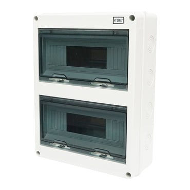 Electrical panel applied 2 rows, 24 modules, IP65, 420x295x130mm