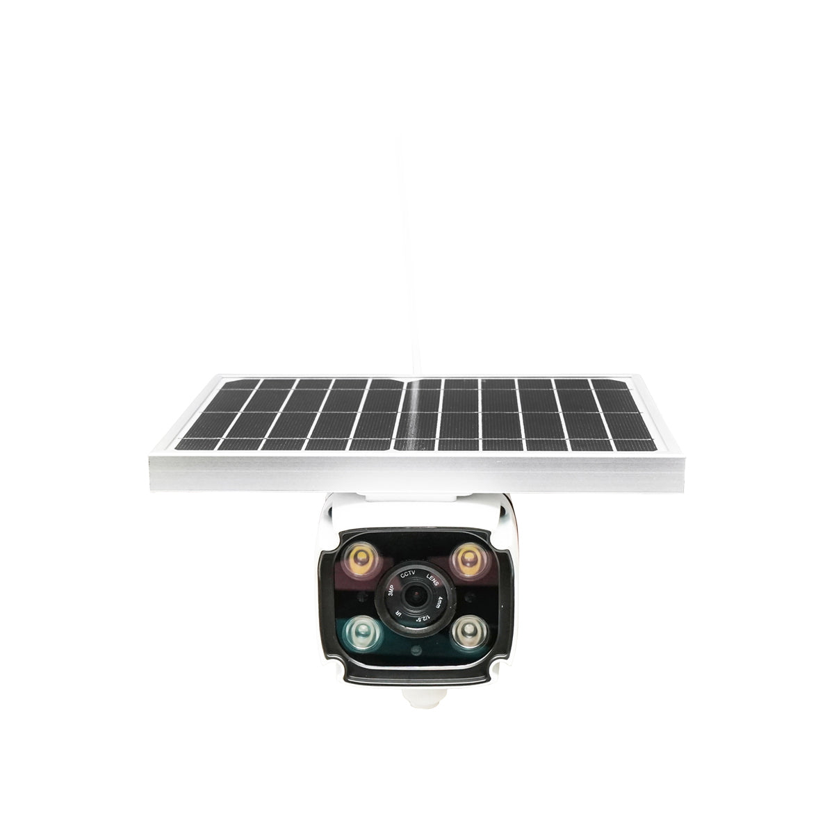 4G surveillance camera with solar panel designed for areas without electricity (farms, cabins, fishing spots)
