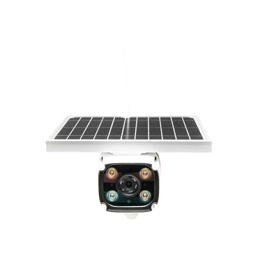 4G surveillance camera with solar panel designed for areas without electricity (farms, cabins, fishing spots)