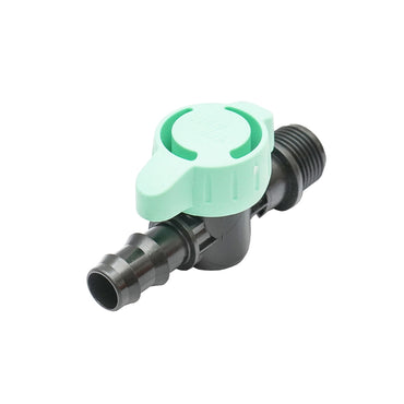 Plastic tap 1/2 x fi 16mm for milking machine Breckner Germany