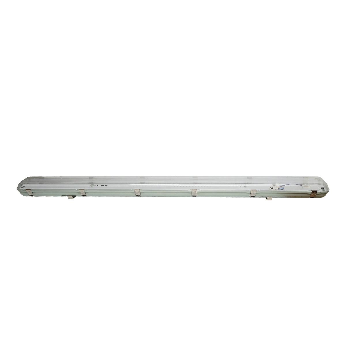 LED fluorescent tube light fixture 2x58W, 220V, 1560x130x90mm IP65 Breckner Germany