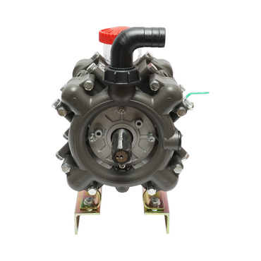 Diaphragm pump with 4 membranes Z=6/8,4mm flow rate 120 L/min 25 bar for herbicide applicator (compatible with Polish model)