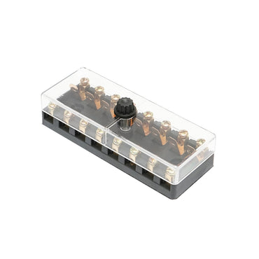 Cylindrical fuse box with 8 slots for Fiat, New Holland, UTB, Case IH, Perkins 4037023