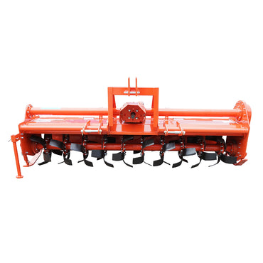 Agricultural tiller with a working width of 240 cm, 60 blades, three-point hitch, including a clutch drive shaft Baisan.