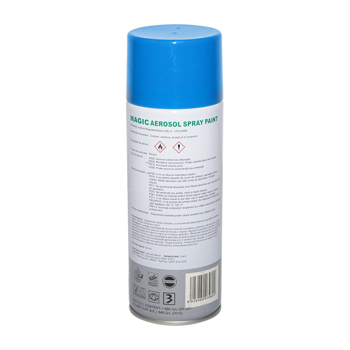Magic blue spray paint 5010 450 ml