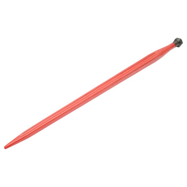 Right spindle with nut for loaded fork bales M22x36x810mm Breckner Germany