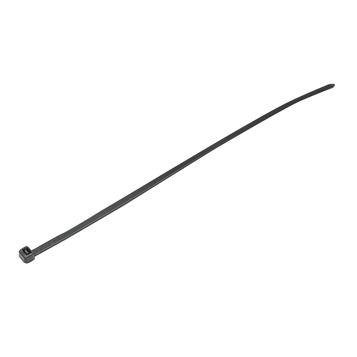 Facet, plastic collar 4.8x250mm, black, set of 100 pieces Breckner Germany