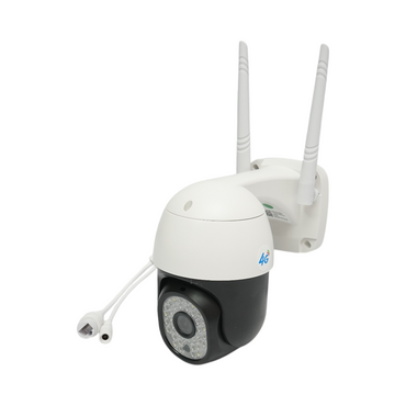 Smart P2P WIFI & 4G 3MP surveillance camera, motion sensor, human detection, night vision, 355-degree rotating PTZ, V380 Pro app
