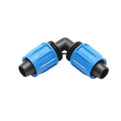 Cot connector tube drip D16x16mm for irrigation systems Breckner Germany