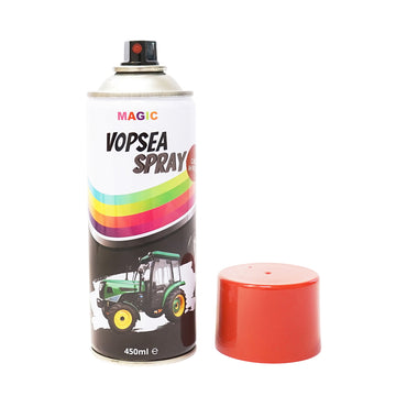 Professional red car spray paint type Case IH 3121 with quick drying 450ml MAGIC