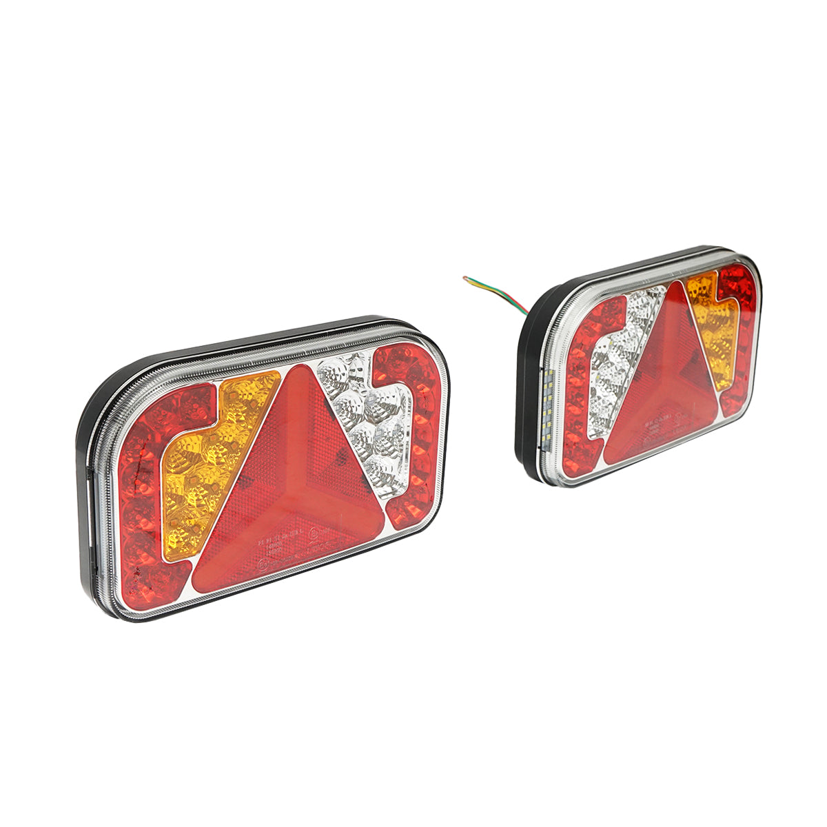 LED rear lights set for trailer 12-24V, 235x140x38mm Breckner Germany