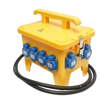 Group prize panel for portable site organization 2x415V/16A, 6x230V/16A, 300x230x287mm IP44/54 SUNTREE