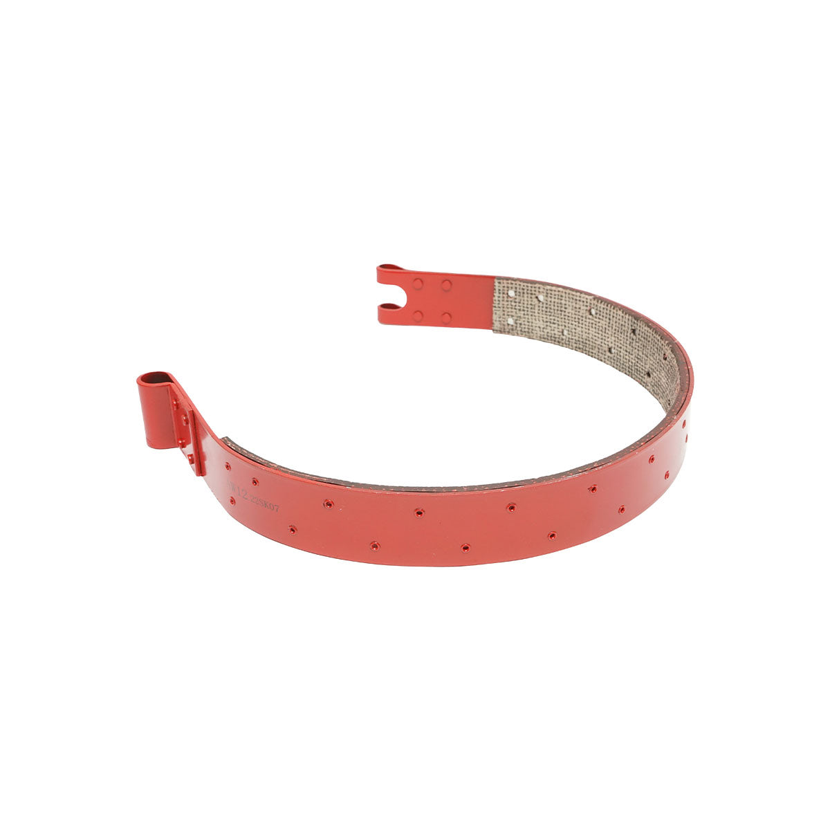 Brake band for the winch belt of the forest tractor