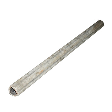 Set of triangular cardan tube series T6 exterior 54 and interior 45 cross 30.2x92 L=1m