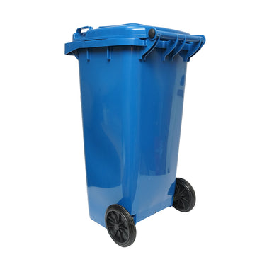 120L blue trash bin Breckner Germany