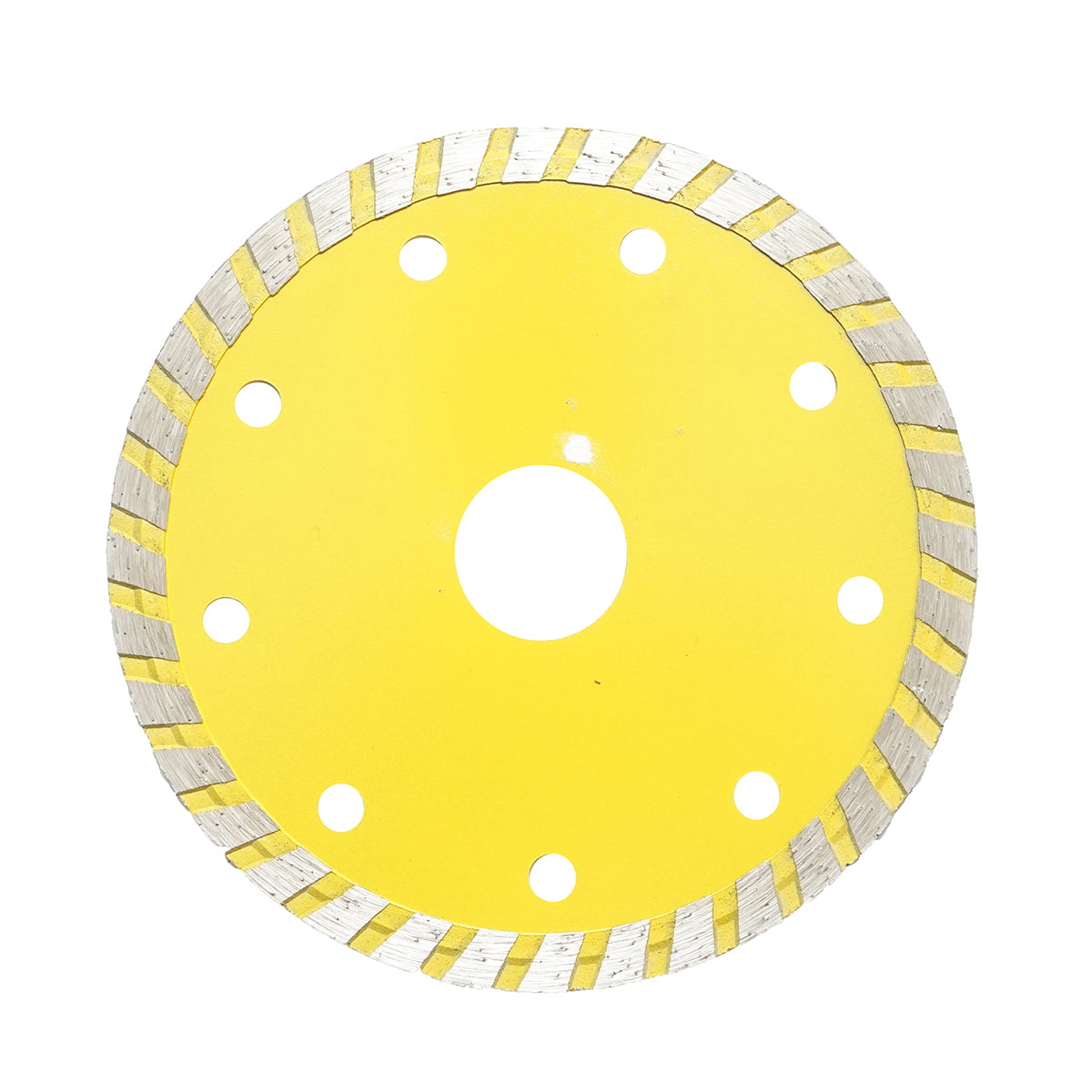 Turbo sintered diamond disc 115x22.23mm, max speed 13300rpm, wet/dry cutting for stone, tiles, ceramics, marble Crownman