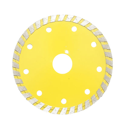 Turbo sintered diamond disc 115x22.23mm, max speed 13300rpm, wet/dry cutting for stone, tiles, ceramics, marble Crownman