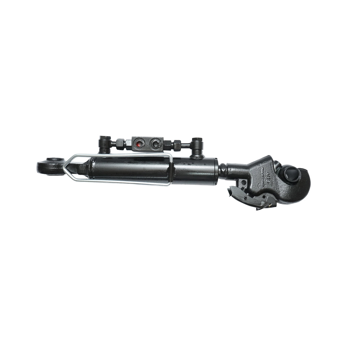 Adjustable hydraulic central jack 500mm, quick coupling nut Cat.2-2