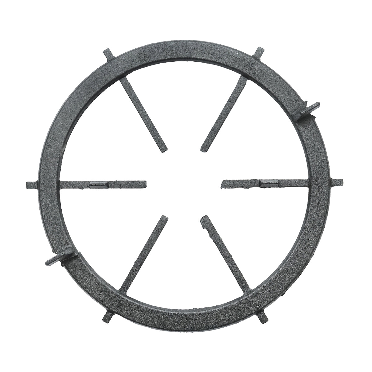 Round grill for gas burner