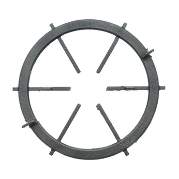 Round grill for gas burner
