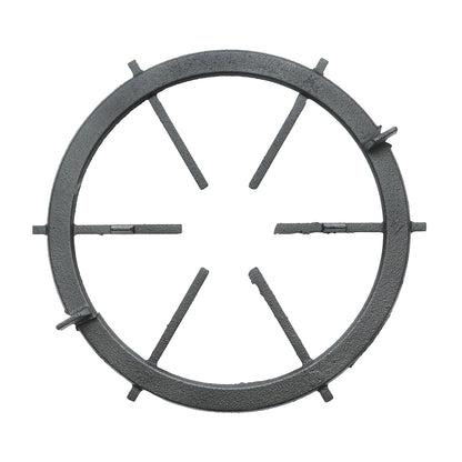 Round grill for gas burner