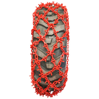 Anti-slip chain set U-BAR 11mm size 18.4/26 for Forest Tractor set of 2 pieces