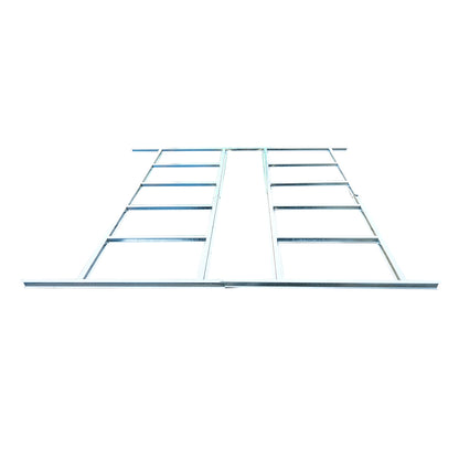 Metal frame foundation made of galvanized steel 0.6mm for garden shed 312x257x212cm