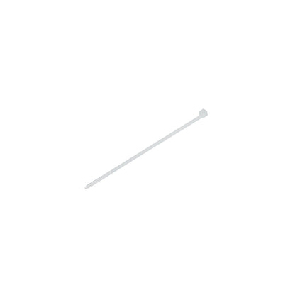 Facet, plastic collar 2.5x100mm, white, set of 100 pieces Breckner Germany
