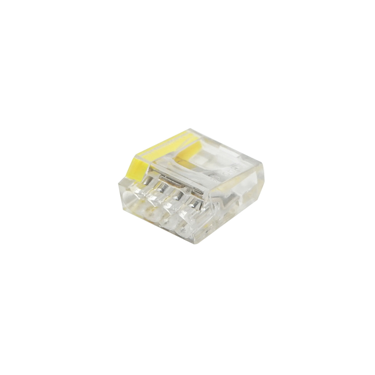 Quick connector for rigid conductor 24A 450V, 4 poles 0.5-2.5mm Leader