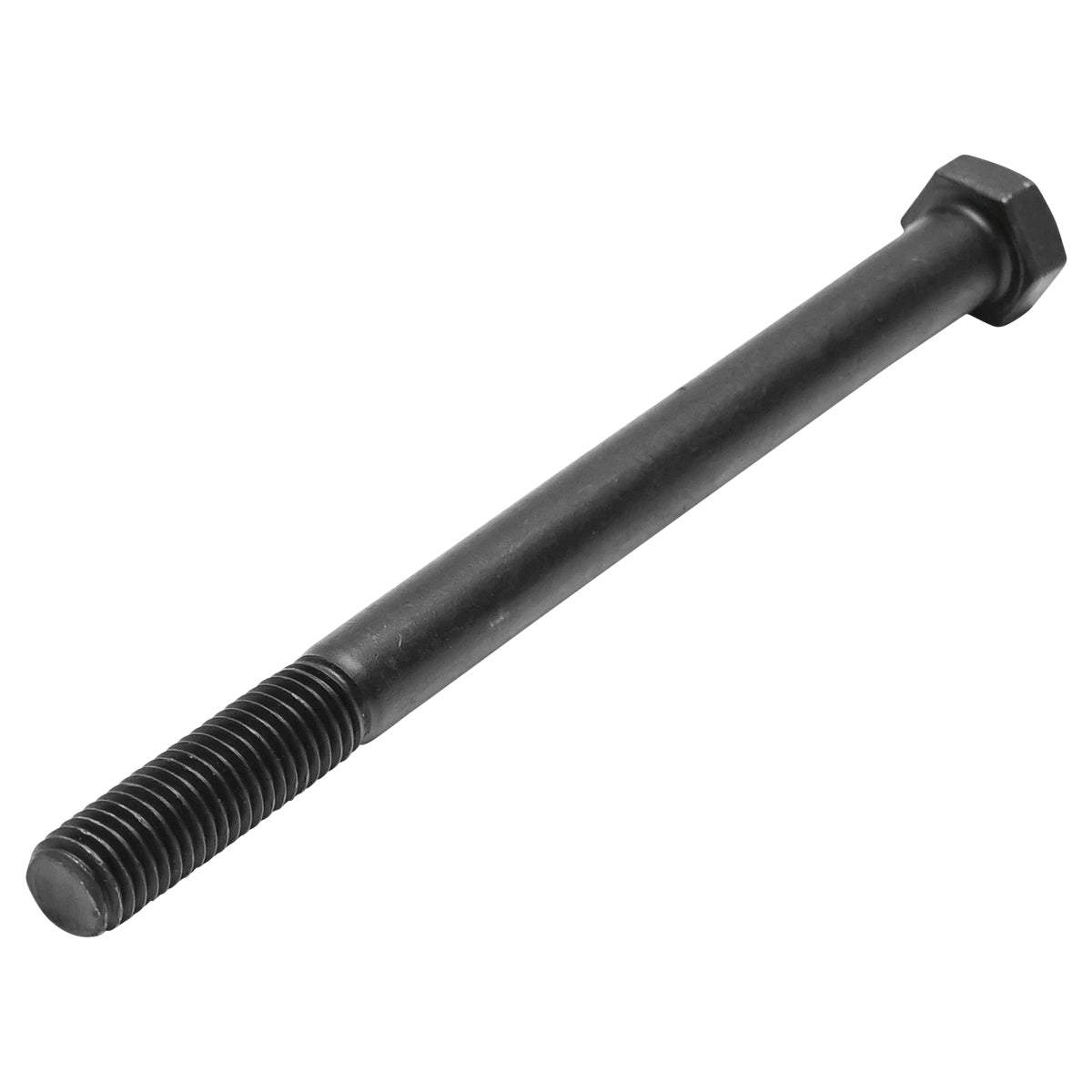 Black screw with hexagonal head DIN 931 M12x150 G10.9 25 pcs/bag