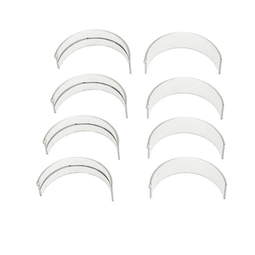 Set of bearing pads R2, exterior 80.6mm, interior 75.7mm, width 25mm for Fiat 4698686