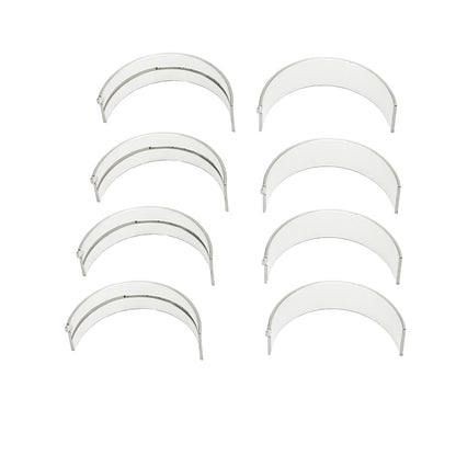Set of bearing pads R2, exterior 80.6mm, interior 75.7mm, width 25mm for Fiat 4698686