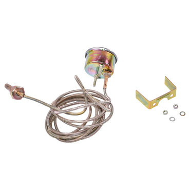 Water temperature transmitter with pipe and probe UTB U-650