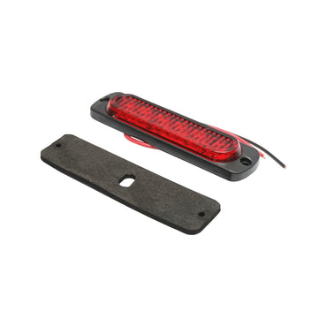 Red LED strobe side lamp 113mm 12-24V FR1271R Breckner Germany