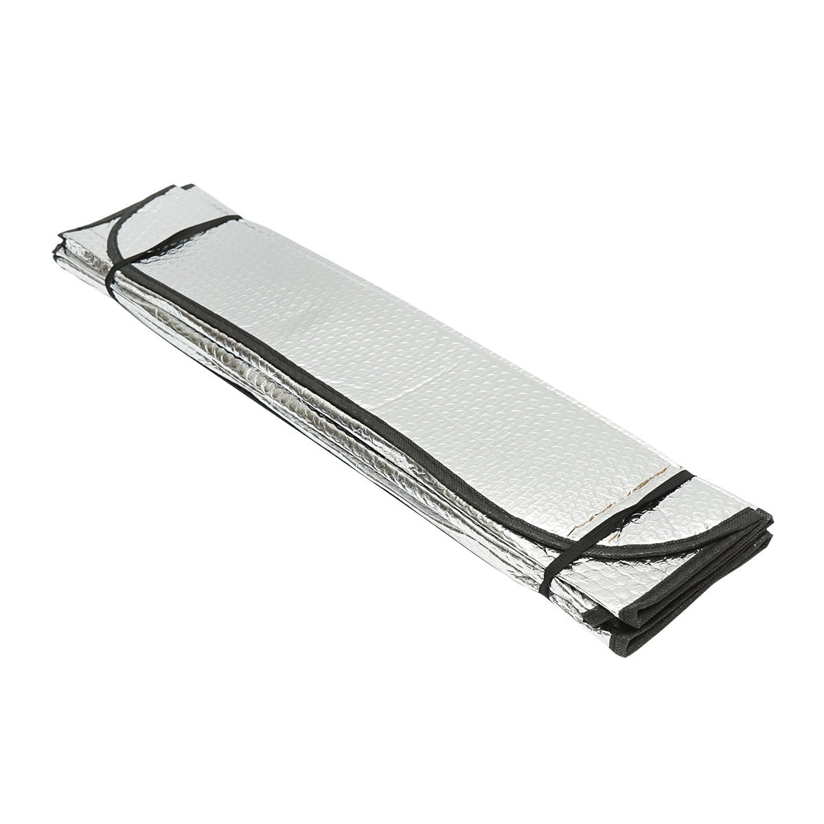 Parasolar car windshield 130x60cm aluminum foil and fixing suction cups Breckner Germany