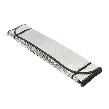 Parasolar car windshield 130x60cm aluminum foil and fixing suction cups Breckner Germany