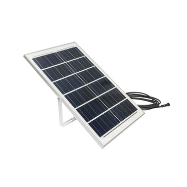 400W LED lamp with 28W mono solar panel with remote control Breckner Germany