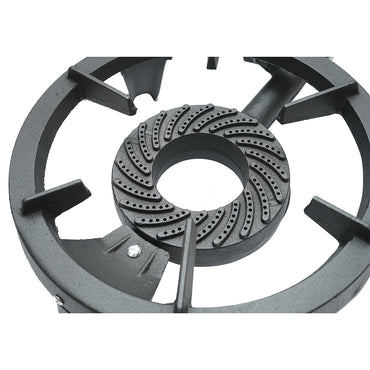 Pirostrie, cast iron gas burner with 3 legs 330x110mm