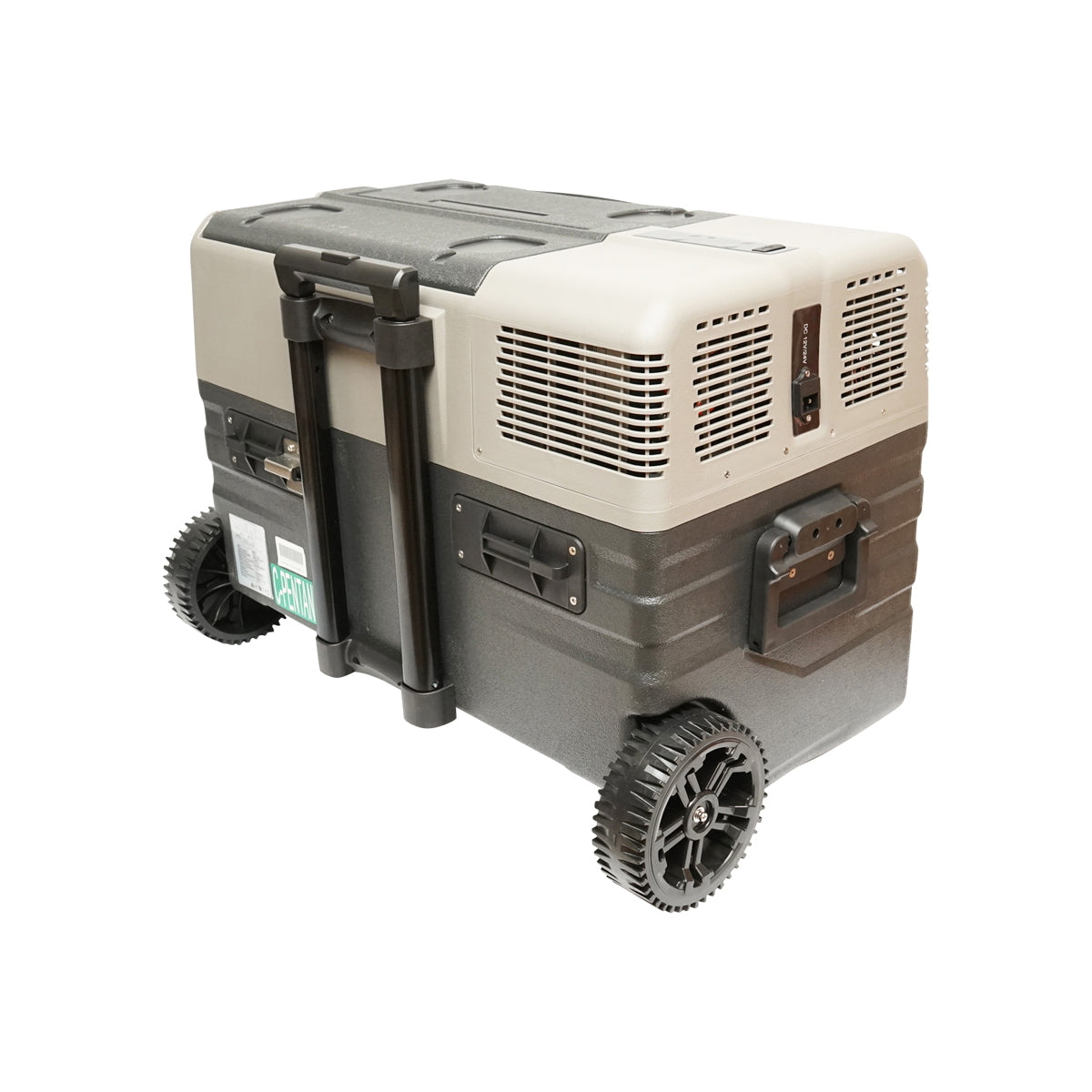Car fridge trolley type with compressor 60W, capacity 42L, power supply voltage 12-24V min -20 max +20