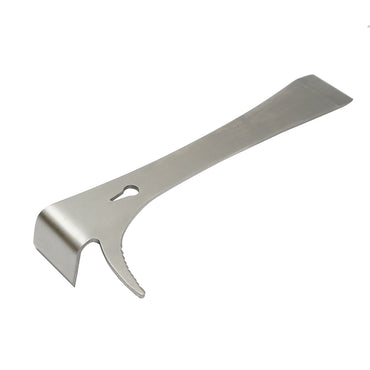 Stainless steel bee tool with L-shaped scale 260mm